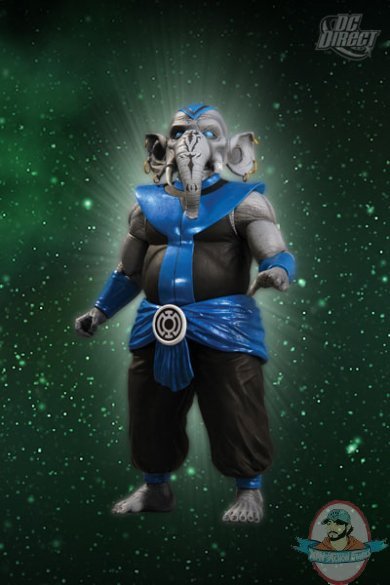 Blue Lantern Series 5 Brother Warth Action Figure by DC Direct Blue Lantern Series 5 Brother Warth Action Figure by DC Direct