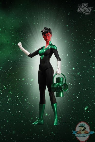 Green Lantern Series 5 Soranik Natu Action Figure by DC Direct