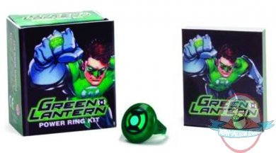 Green Lantern Kit with Ring by Running Press