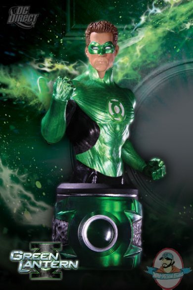 Green Lantern Movie Hal Jordan Ryan Reynolds Bust by DC Direct
