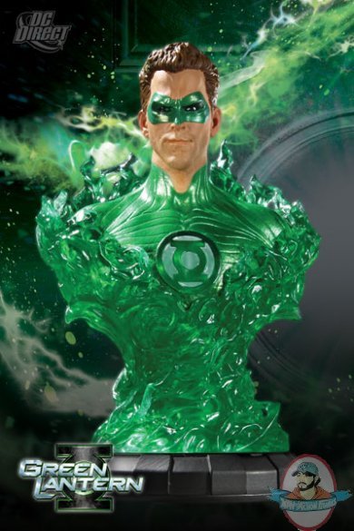 Green Lantern Movie 1/4 Scale Hal Jordan Ryan Reynolds Deluxe Bust