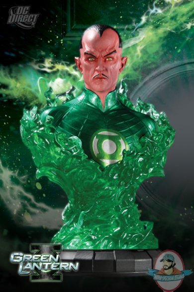 Green Lantern Movie 1/4 Scale Sinestro Deluxe Bust by DC Direct