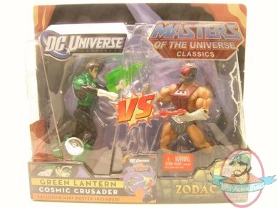 DC Universe vs Masters of the Universe  Green Lantern vs. Zodac