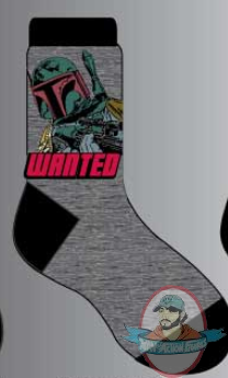 Star Wars Crew Socks Boba Fett
