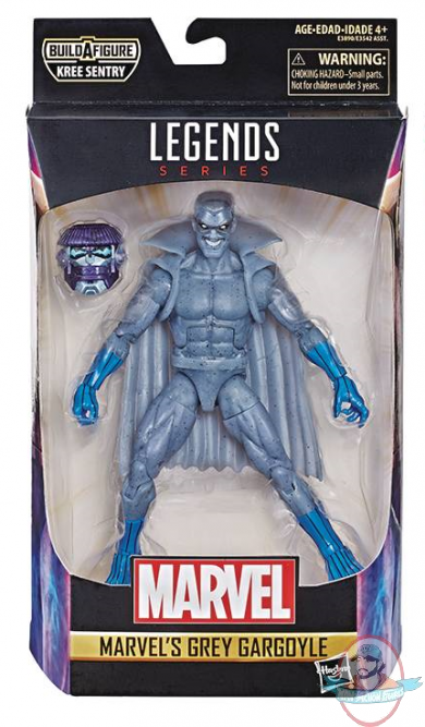 Marvel Captain Marvel Legends Marvel's Grey Gargoyle Figure Hasbro