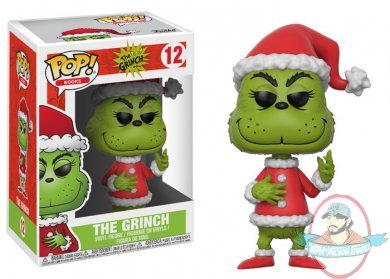 Pop! Books The Grinch Santa Grinch #12 Vinyl Figure Funko