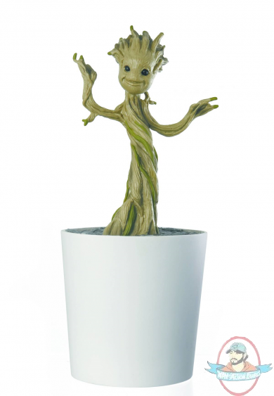 Marvel Heroes GOTG Baby Groot PX Figural Bank Monogram