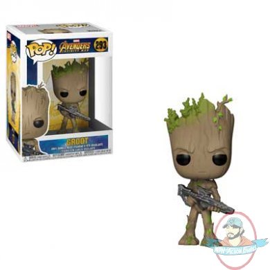 Pop! Marvel Avengers Infinity War Groot #293 Vinyl Figure Funko