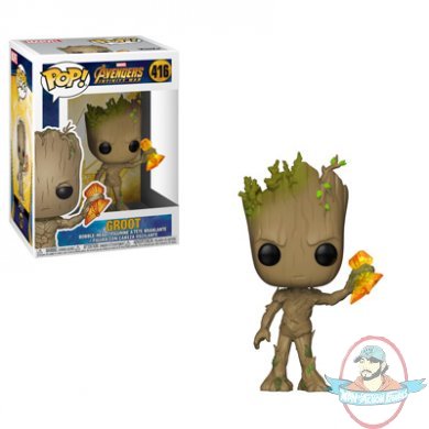 Pop! Marvel Avengers Infinity War Series 2 Groot #416 Figure Funko
