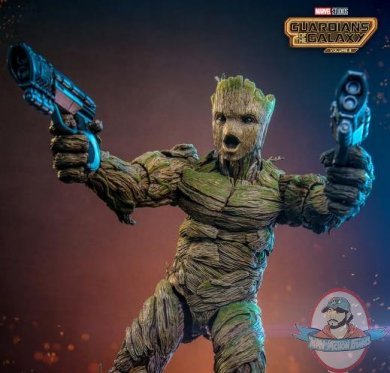 1/6 Guardians of the Galaxy Vol. 3 Groot Figure Hot Toys 912309