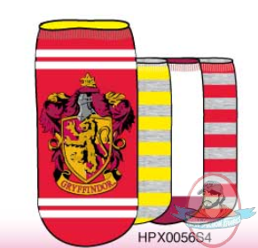 Harry Potter Gryffindor Women's 4 Pair Pack Shorties Socks HPX0056S4