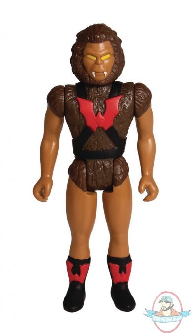 Motu 3.75" ReAction Series 5 Grizzlor Figure Super 7