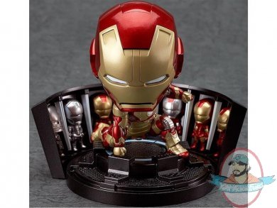 Iron Man 3 Mark XLII Nendoroid Hall of Armor Set