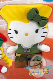 Street Fighter x Sanrio Hello Kitty 6" Mini Plush 2 Guile