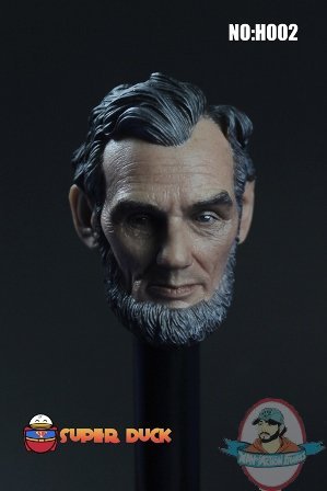 1/6 Scale H001 US President Abraham Lincoln HeadSculpt Super Duck