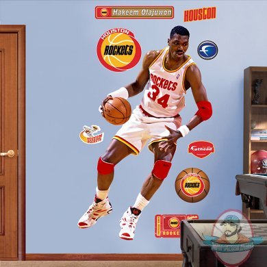 Fathead NBA Hakeem Olajuwon Houston Rockets