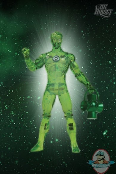 Green Lantern Series 4 Hal Jordan Power Glow Action Figure DC Direct