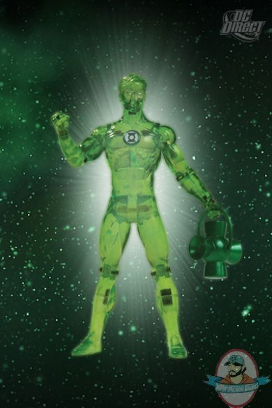 Green Lantern Series 4 Hal Jordan Power Glow Action Figure DC Direct Green Lantern Series 4 Hal Jordan Power Glow Action Figure DC Direct