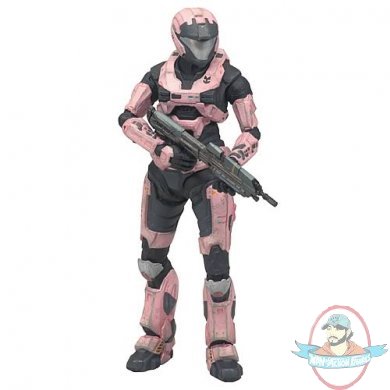 Halo Reach Series 3 Spartan Air Assalut Female Action Figure Mcfarlane