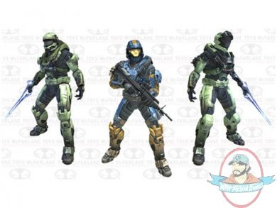 Halo Reach Series 4 Infection Action Figure 3-Pack by McFarlane