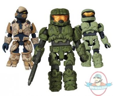 Halo Minimates Army Builder Dump of 12 figures by Diamond Select