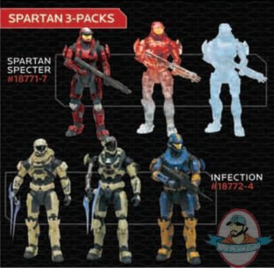 Halo Reach Series 4 Action Figure 3-Pack Case of 3 by McFarlane