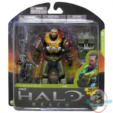 Halo Reach Series 4 Jorge Action Figure by Mcfarlane