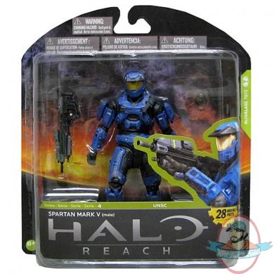 Halo Reach Series 4 Spartan Mark V Male Action Figure by Mcfarlane