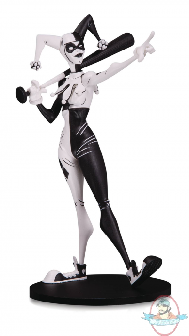 DC Artists Alley Harley Quinn Black & White Nooligan PVC Dc Comics