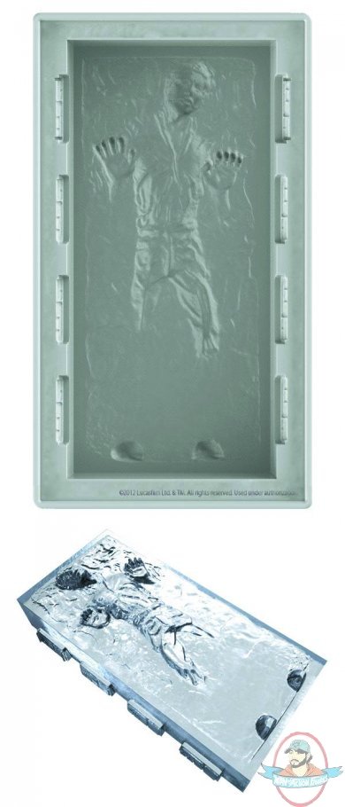 Star Wars Han Solo in Carbonite Deluxe Silicon Tray by Kotobukiya