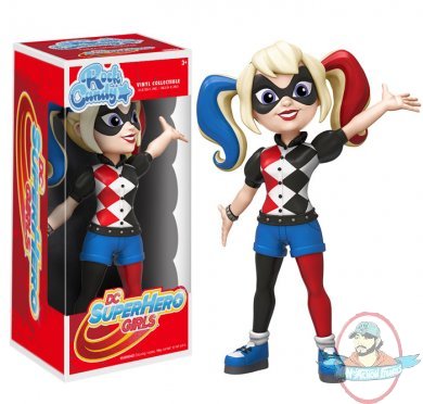 Rock Candy: Dc Super Hero Girls Harley Quinn Vinyl Figure Funko      