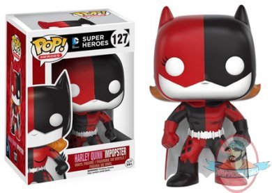 Pop! Heroes DC Impopsters Harley Quinn Batgirl #127 Vinyl Figure Funko