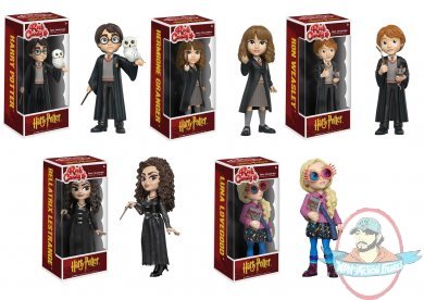 Rock Candy Harry Potter Set of 5 Vinyl Figures Funko