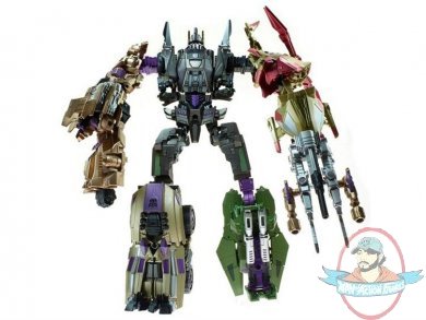 SDCC 2012 Transformers Deluxe Bruticus Combiner Set Hasbro