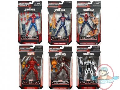 Marvel Spider-Man Infinite Legends Series 1 Set of 6 Hobgoblin  Hasbro