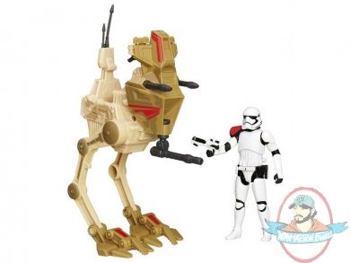 Star Wars Desert Assault Walker with First Order Stormtrooper Officer