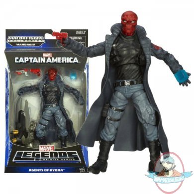 Marvel Captain America 2 Infinite Legends Red Skull Hydra 6" Hasbro