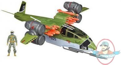 G.I Joe Retaliation Delta Vehicle Wave 1 Ghost Hawk II w/ Duke Hasbro