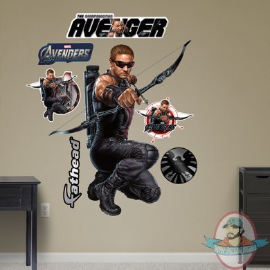 Fathead Marvel Avengers Hawkeye: The Sharpshooting Avenger