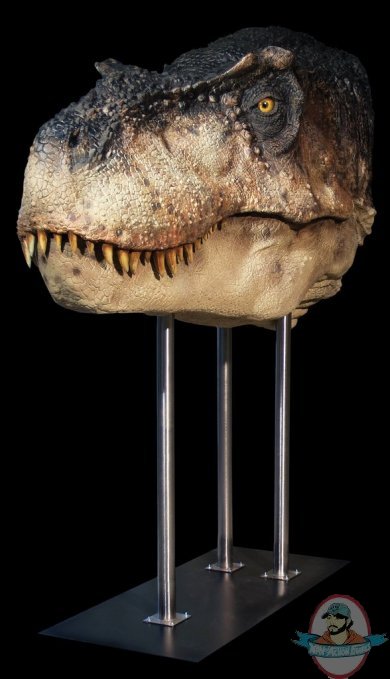 Dinosaurs: T-REX (closed jaw) Life-size Head Section 9