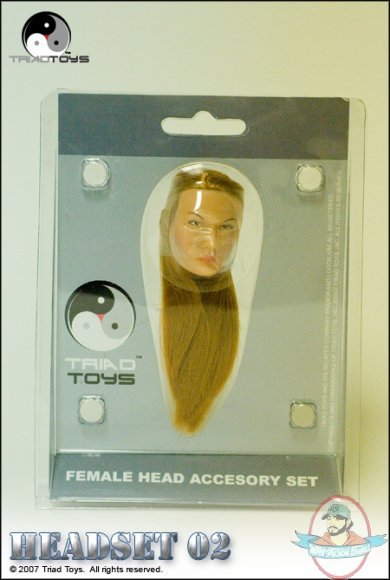 1/6 Scale Female Headsculpt 02 by Triad Toys