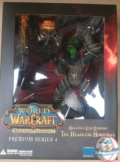 World of Warcraft Premium Series 4 Headless Horseman Figure DC Direct