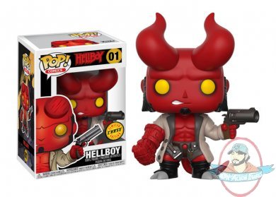 Pop! Comics: Hellboy Series 1 Hellboy Chase #01 Vinyl Figure by Funko