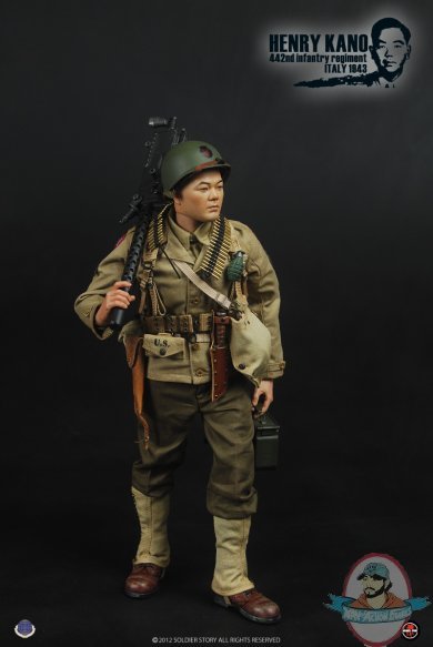 Soldier Story 1/6 Henry Kano 442nd Infantry Regiment Italy 1943
