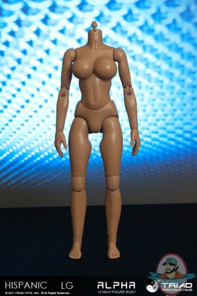 Hispanic Alpha Headless Large Bust Female Figure Body Triad Toys