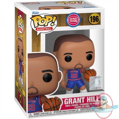 Pop! Basketball Detroit Pistons Rookie Grant Hill Vinyl Figure Funko