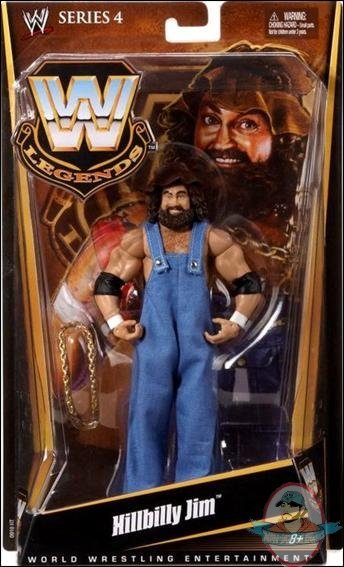 WWE Legends Series 4 Hillbilly Jim by Mattel