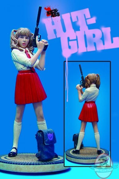 Hit Girl School Girl Statue Red Skirt Variant by Joy & Tom Studios