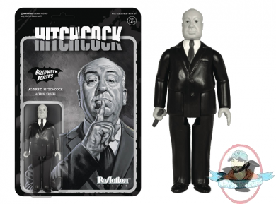 Hitchcock Grayscale ReAction Figure Super 7 