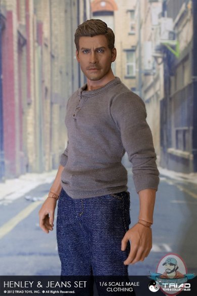 1/6 Scale Henley & Jeans Set by Triad Toys